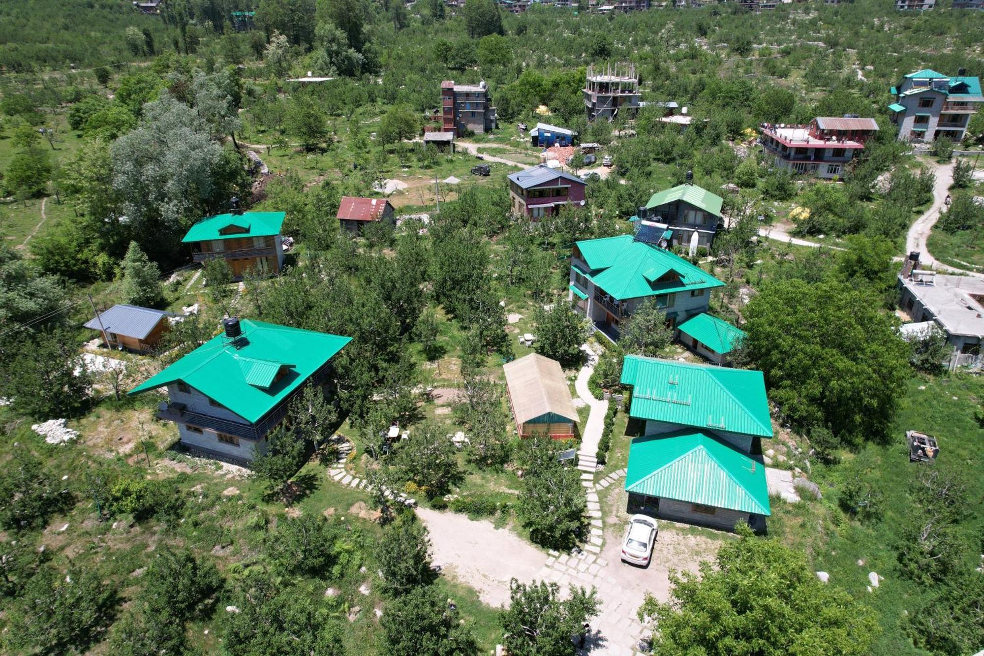 Cascade Mountain Retreat Manali Bed & Breakfast Bagian luar foto
